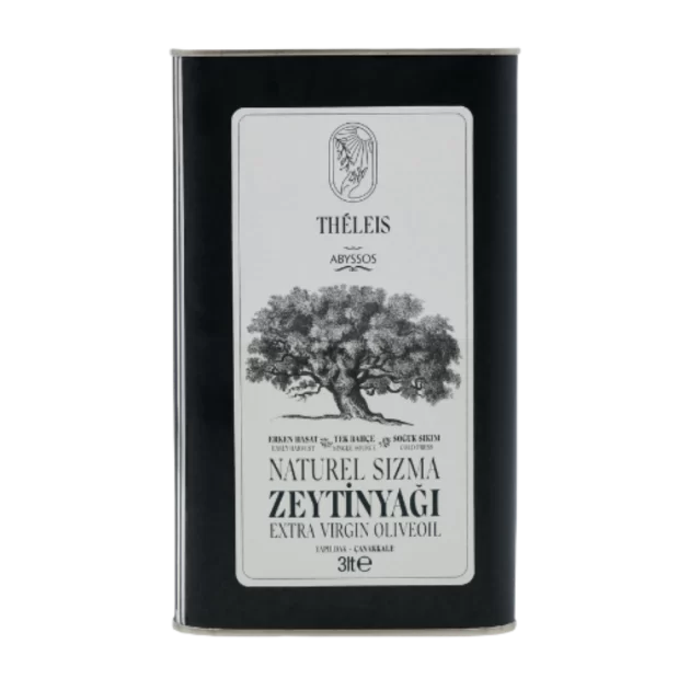 Erken Hasat Soğuk Sıkım  Naturel Sızma Zeytinyağı 3 Litre (Ruby 3L)